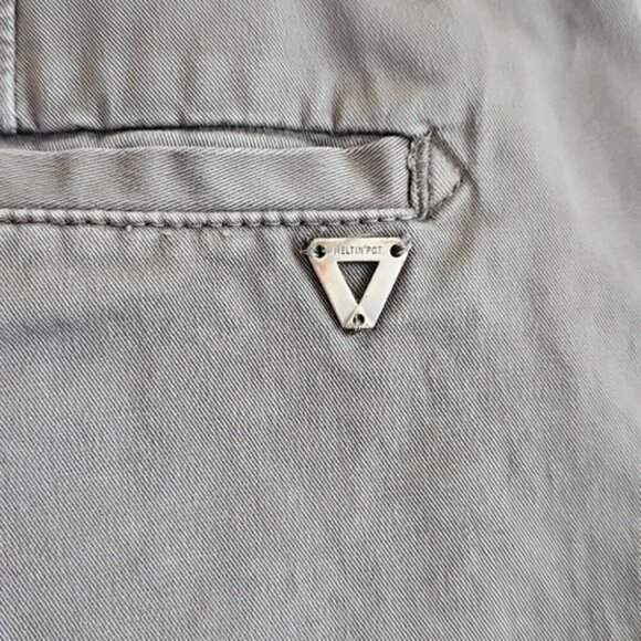 Meltin' Pot Men's Jeans W32 L32 Simon Model MP020 Skinny Fit Green EUC AU Italy - Picture 10 of 15